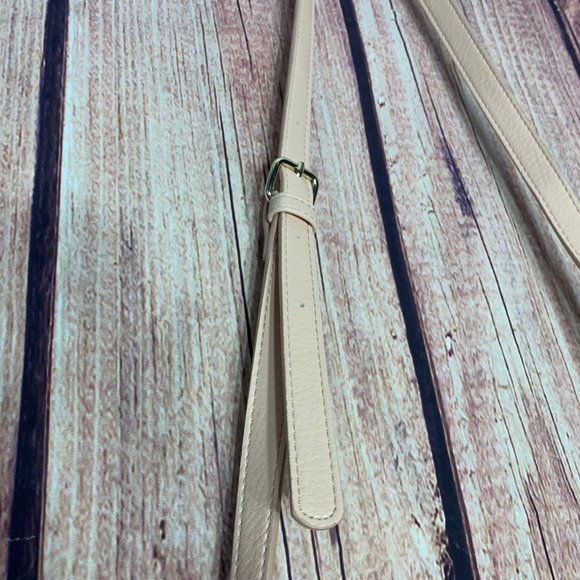 Genuine Leather Light Pink Crossbody - Picture 3 of 7